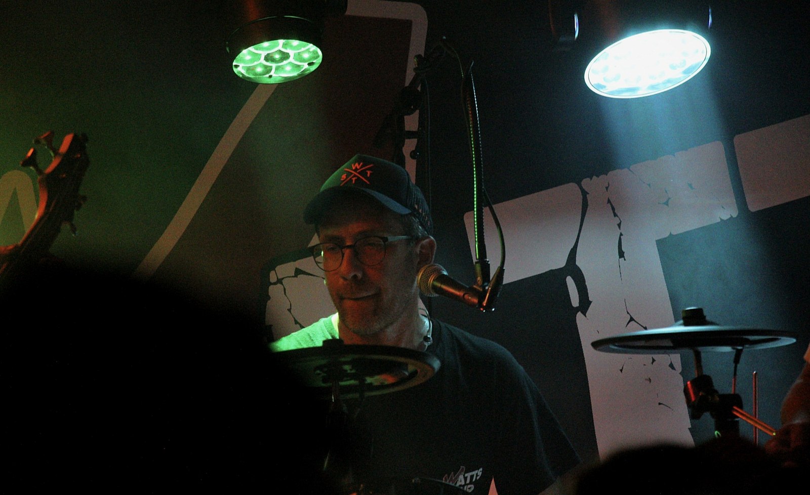 Le batteur de Watts Up, lumière verte