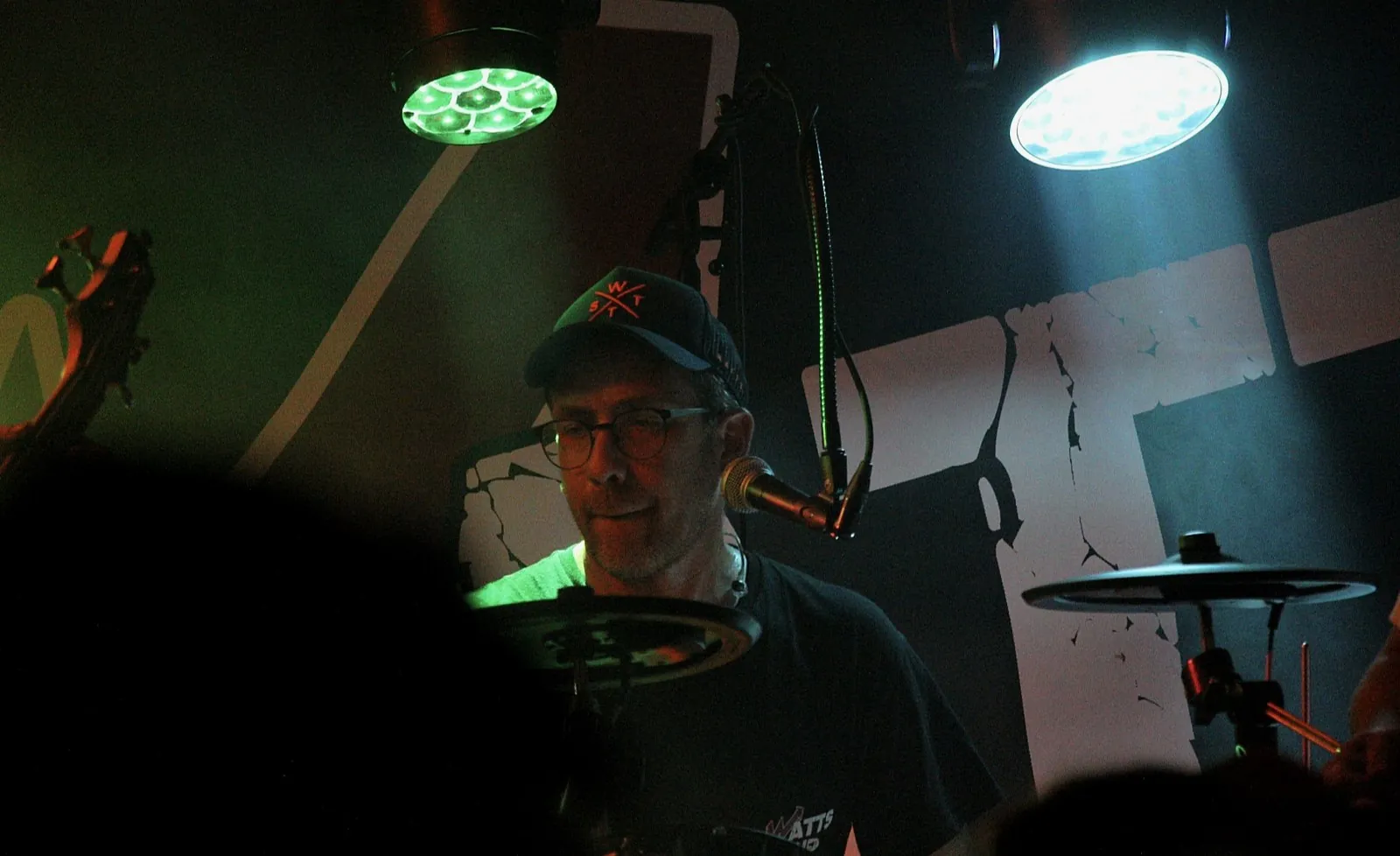 Le batteur de Watts Up, lumière verte